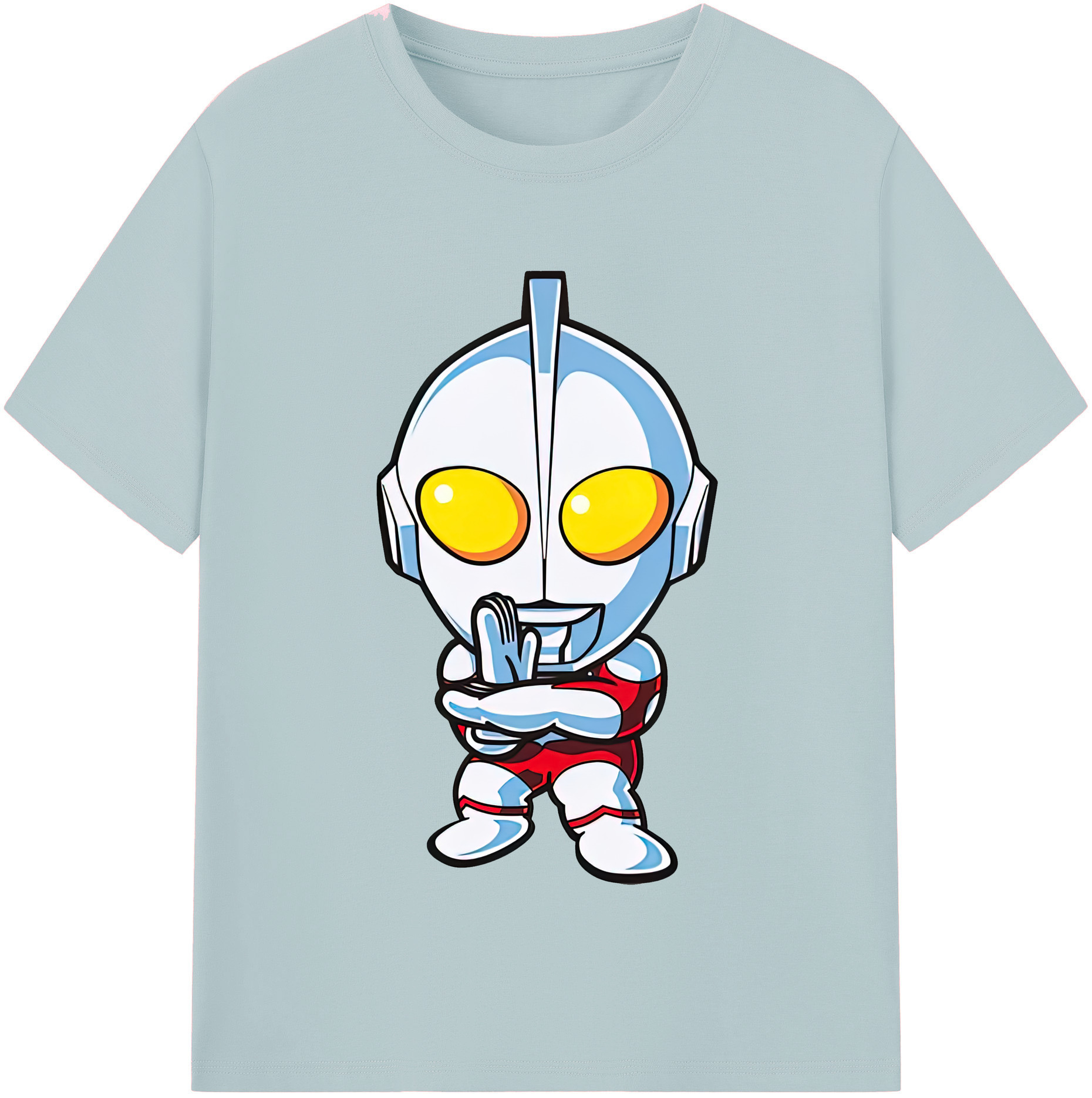 （画像用） ウルトラマン Ultraman 綿100％半袖Tシャツ（フロントプリント）